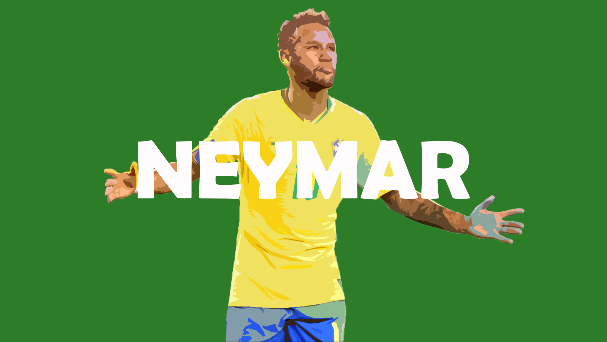 Neymar Porträt