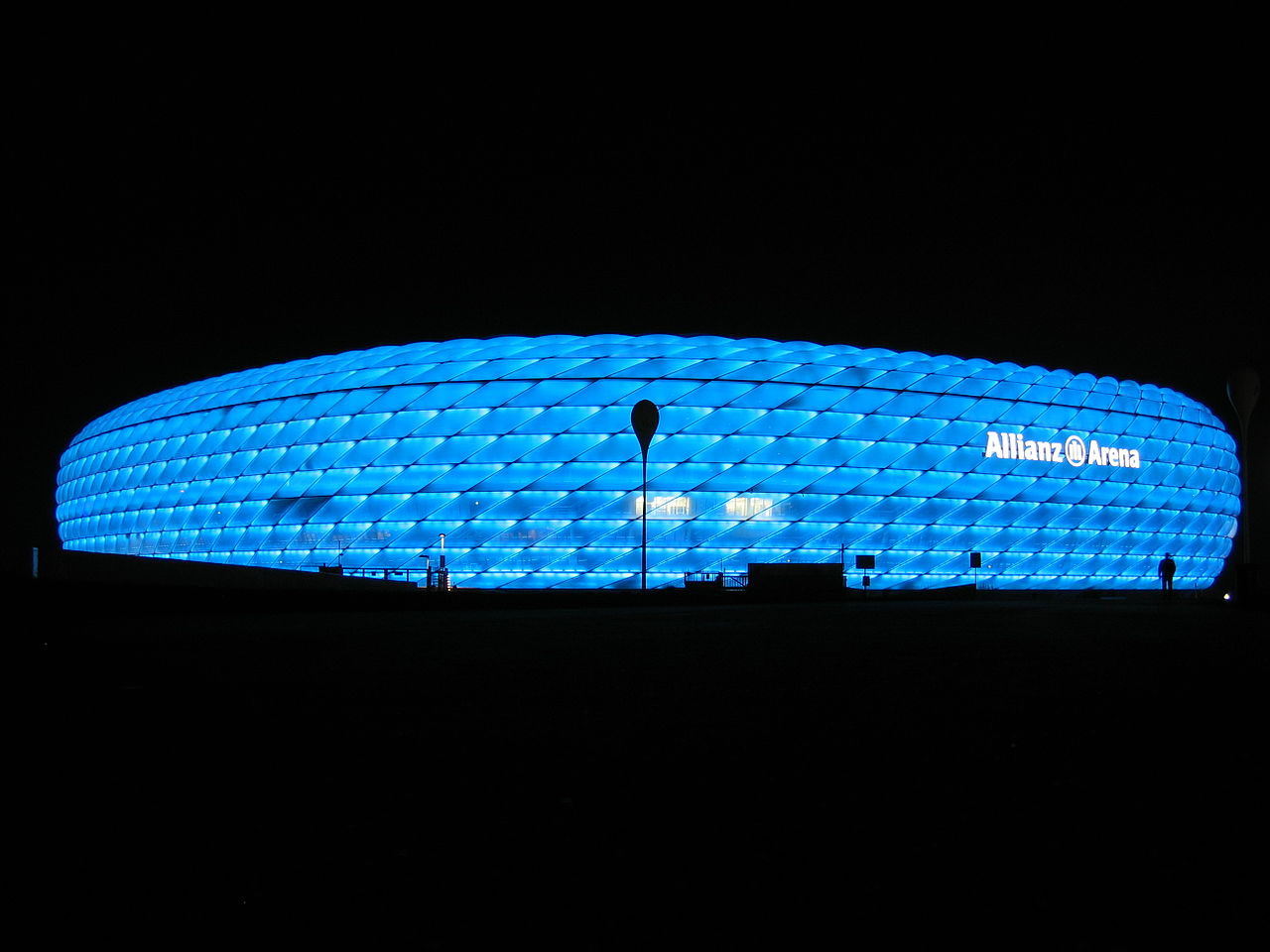 Allianz Arena Blau